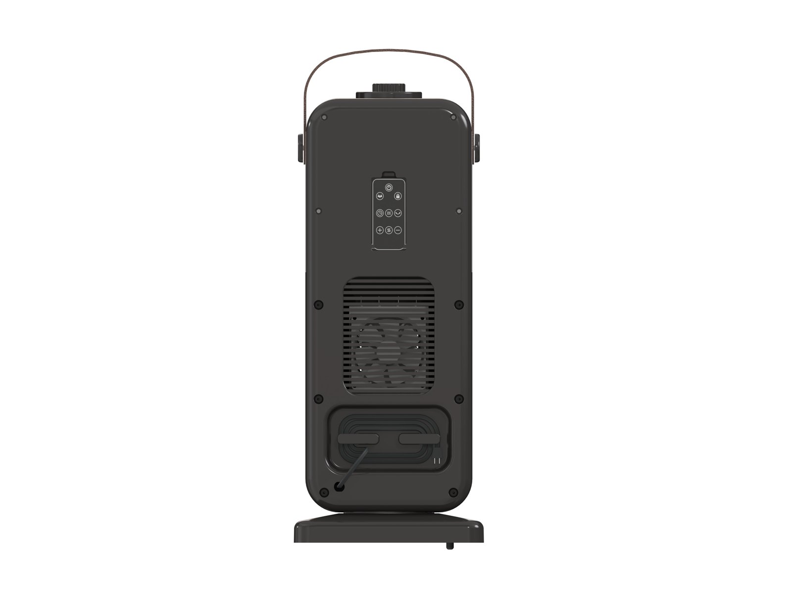 CASCADE 1500 Watt Ceramic Heater and Humidifier Combo in Black — view 6