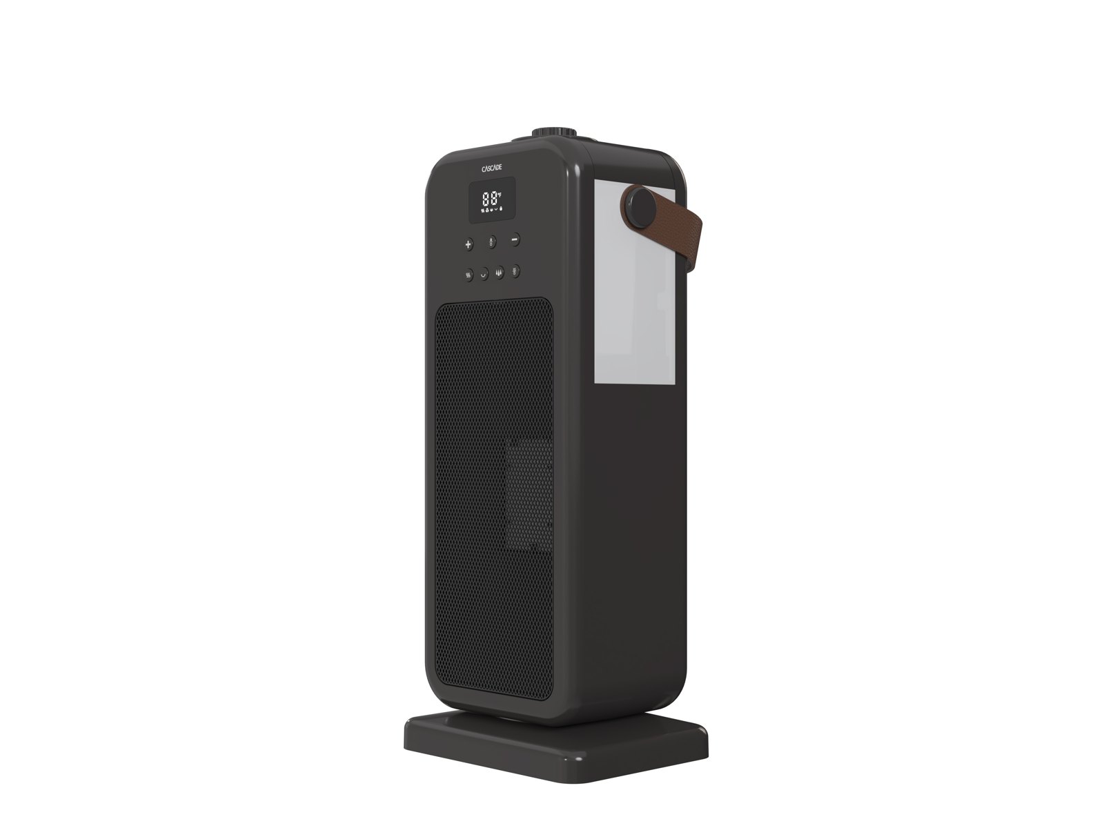 CASCADE 1500 Watt Ceramic Heater and Humidifier Combo in Black — view 12