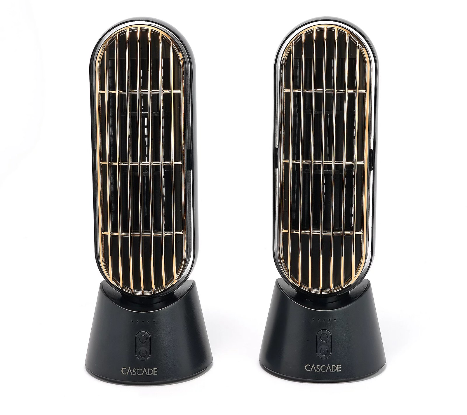 CASCADE Rechargeable 10" Fan in Black