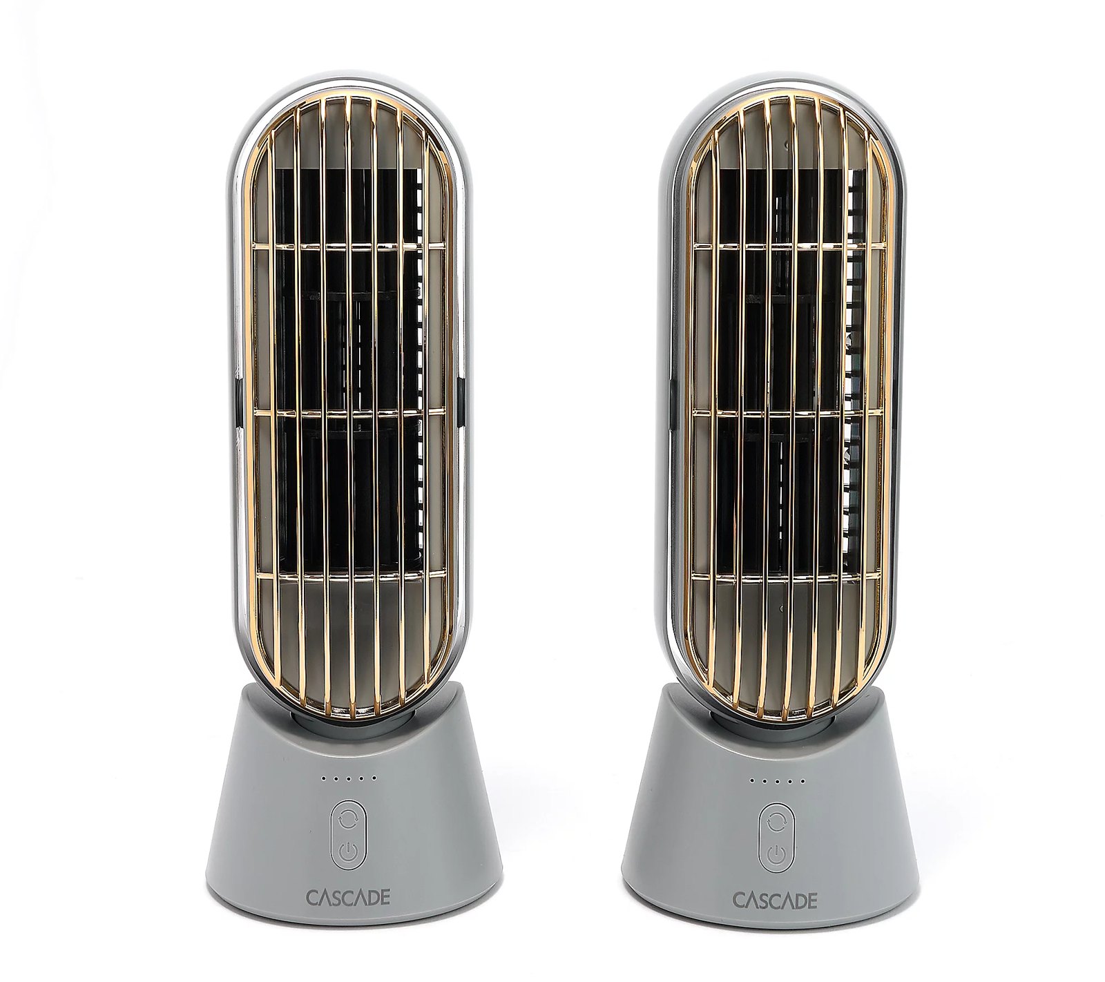 CASCADE Rechargeable 10" Fan in Gray