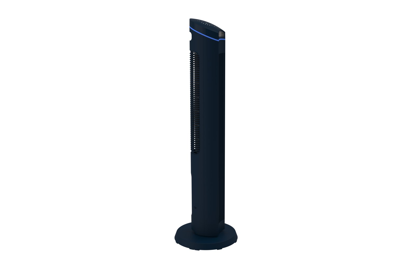 CASCADE Rechargeable 40" Tower Fan in Navy — view 2
